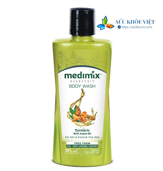 Sữa tắm Medimix trị viêm nang lông
